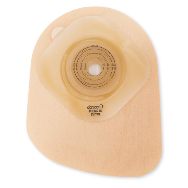 Hollister Dansac Nova 1 Sacca Colostomia Chiusa Midi Opaca Ritagliabile 20-60mm