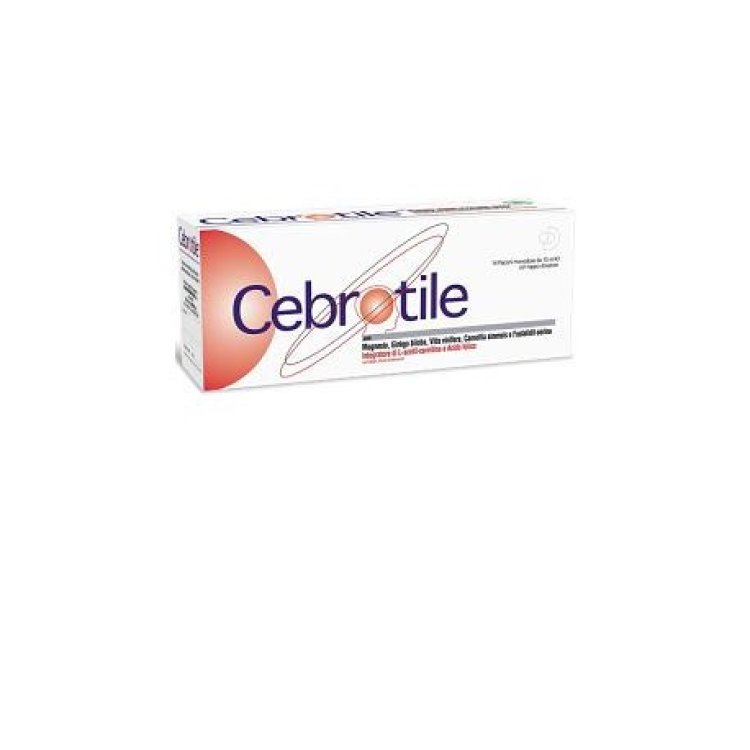 Cebrotile Integratore Funzioni Cognitive e Memoria 14 Flaconi Cebrotile Integratore Funzioni Cognitive e Memoria 14 Flaconi