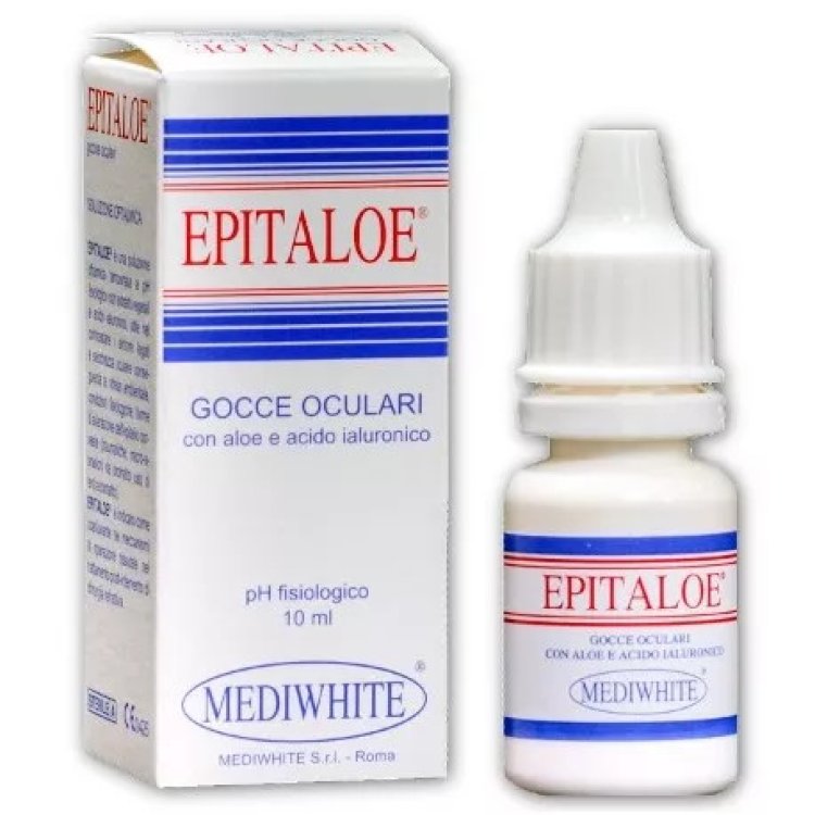 Mediwhite Epitaloe Gocce Oculari Idratanti Lubrificanti 10ml
