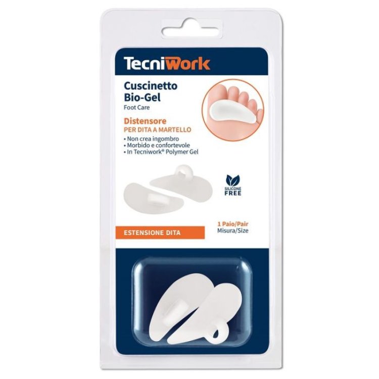 Bio-Gel Cuscinetto Dita Piccole Sollievo Dita a Martello Taglia S