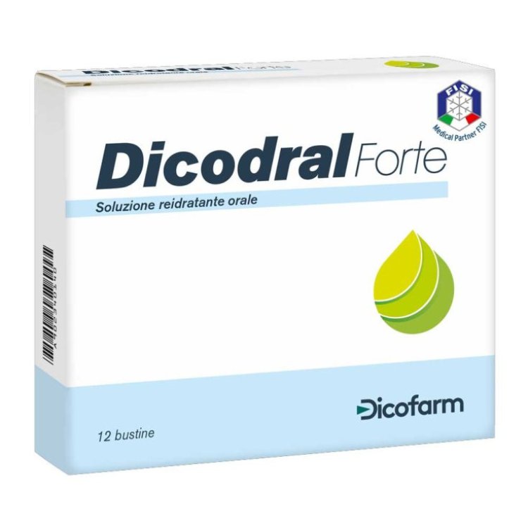 Dicodral Forte Sali Minerali e Glucosio Reidratante Orale 12 Bustine
