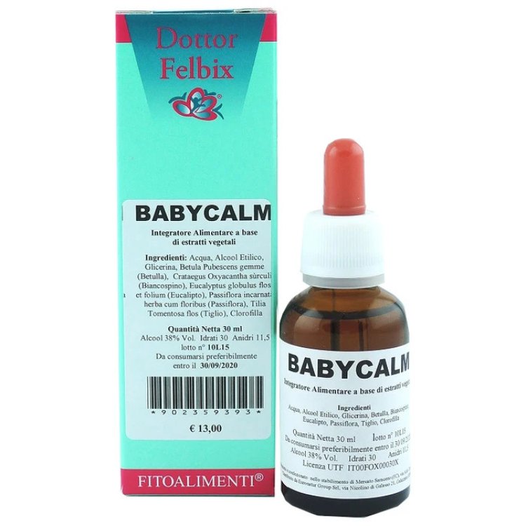 Euronatur Babycalm Gocce Rilassamento 30ml