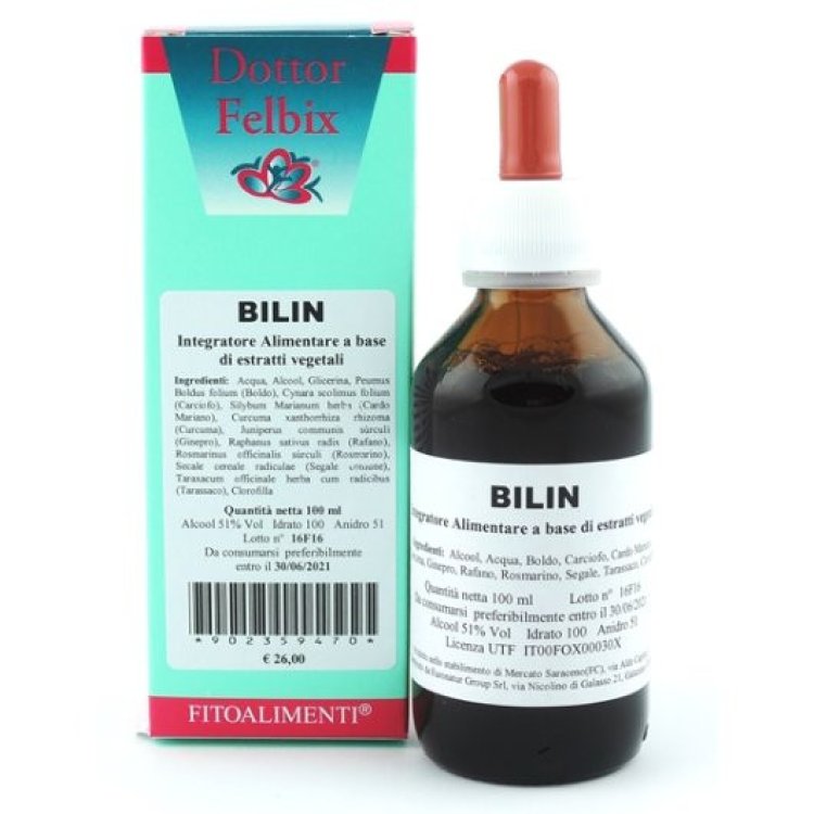 Euronatur Group Bilin Gocce Integratore Digestivo e Depurativo 100ml