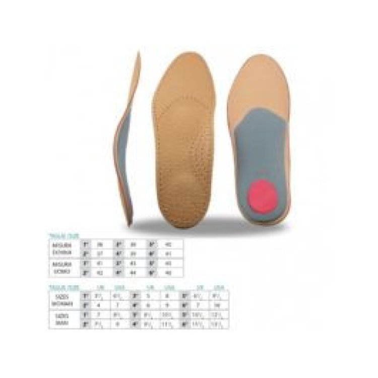 Orione Ok Ped 120M Plantare Rigido in Cuoio Uomo Misura 3