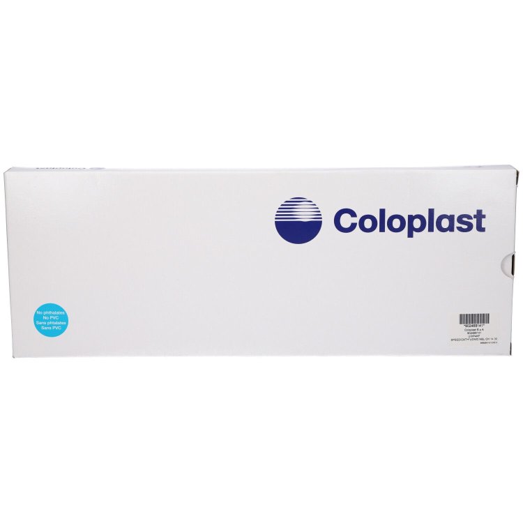 Coloplast SpeediCath Catetere Vescicale Autolubrificante Nelaton Uomo CH14 - 30 Pezzi