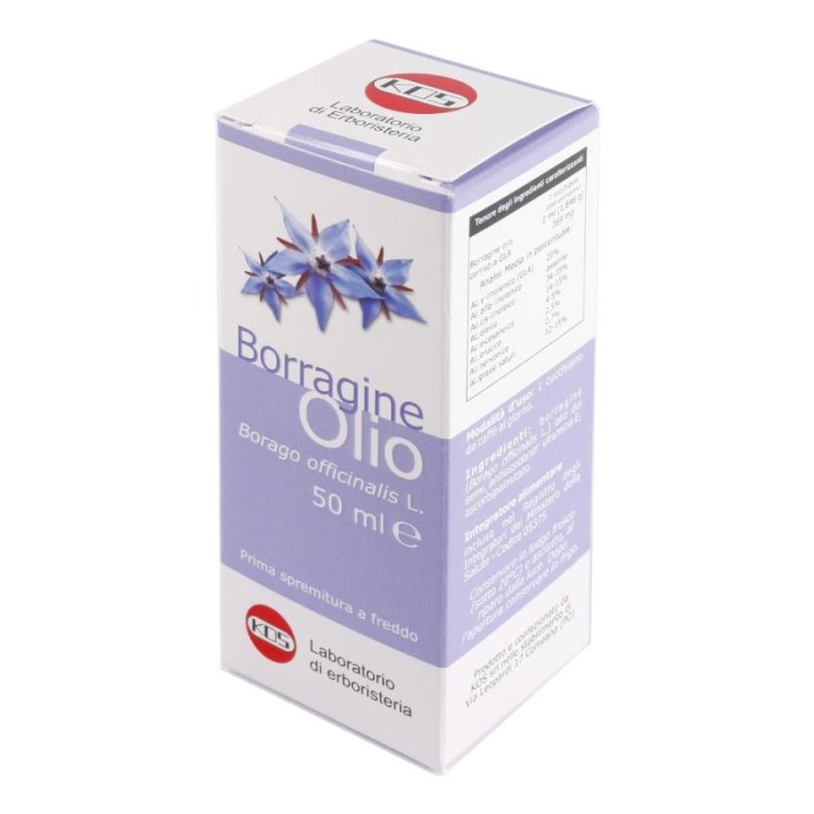 Kos Olio di Borragine Integratore per Pelle e Ciclo Mestruale 50ml