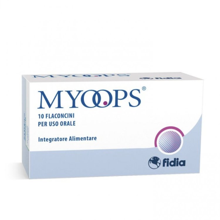 Myoops Integratore Vista con Vitamina A, E e Luteina, 10 Flaconcini Myoops Integratore Vista con Vitamina A, E e Luteina, 10 Flaconcini