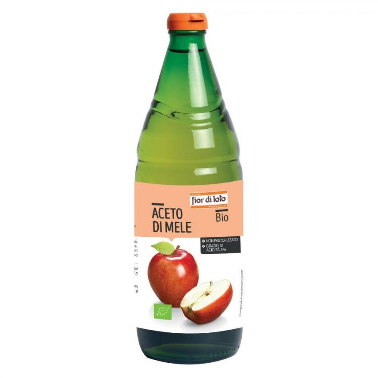 Fior Di Loto Aceto di Mele Biologico Non Pastorizzato 750ml