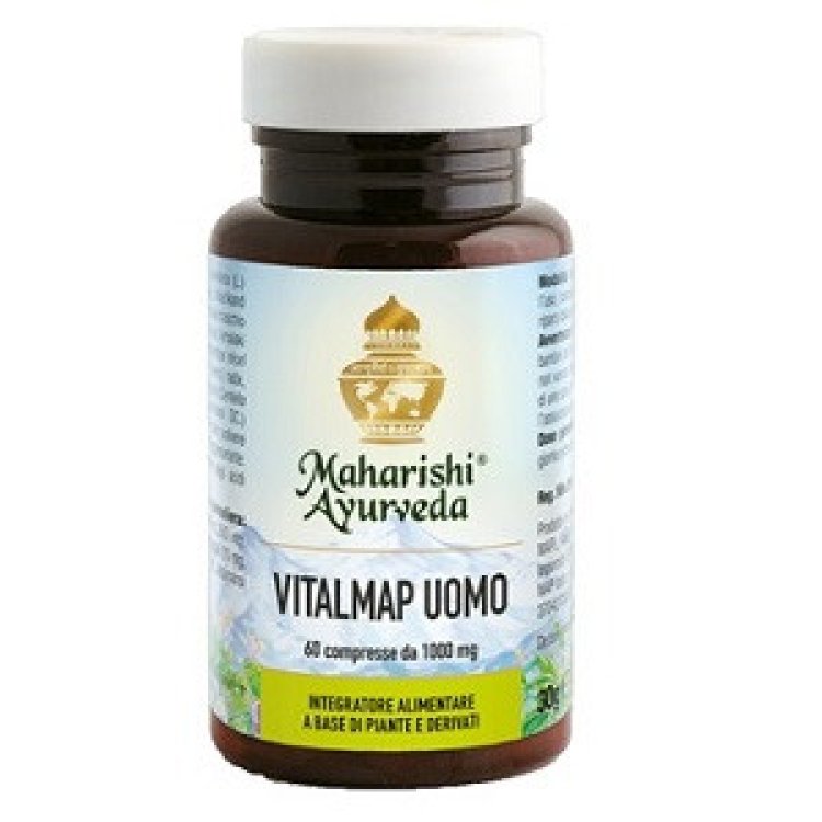 Map Italia Vitalmap Uomo Integratore per Benessere e Digestione 60 Compresse