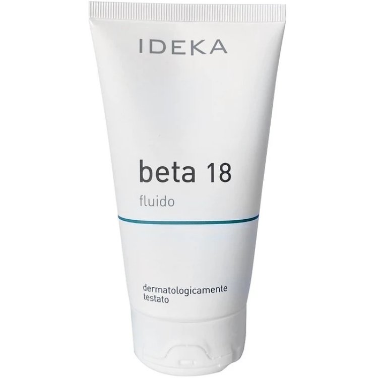 Ideka Beta 18 Fluido Dermocosmetico per Pelli Sensibili Nickel Tested 125ml