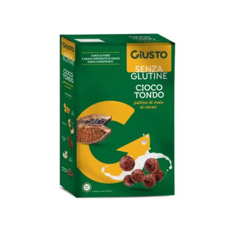 Giusto Cioco Tondo Palline Mais Soffiato al Cacao Senza Glutine