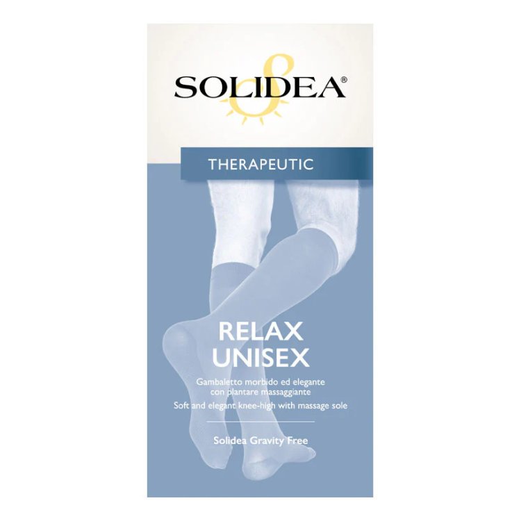 Solidea Relax Uni Cl2 Blu Scuro XL Gambaletto Terapeutico