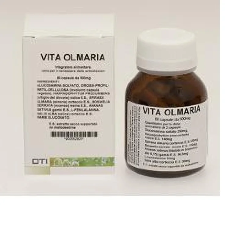 Oti Vita Olmaria Integratore per Articolazioni in Capsule, 60 pz Oti Vita Olmaria Integratore per Articolazioni in Capsule, 60 pz