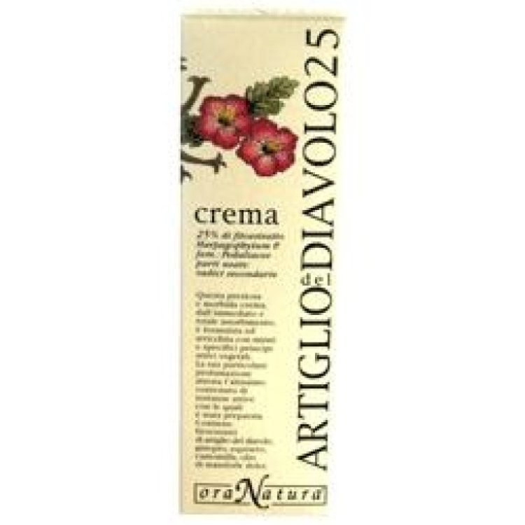 Oranatura Crema Artiglio del Diavolo 25% per Dolori Articolari e Muscolari 100ml Oranatura Crema Artiglio del Diavolo 25% per Dolori Articolari e Muscolari 100ml