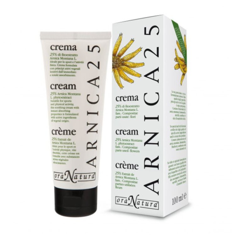 Oranatura Crema Arnica 25% Lenitiva Antiedematosa per Sport 100ml