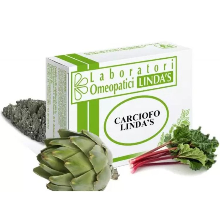 Lindas Carciofo Integratore Alimentare per Digestione 45 Tavolette
