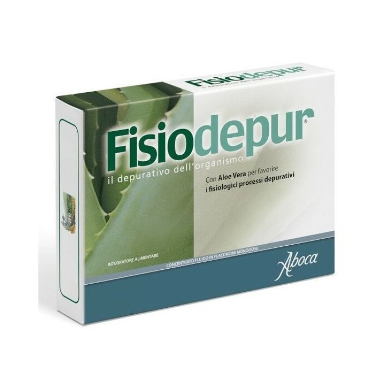 Aboca Fisiodepur Integratore Depurativo in Flaconcini 10x15g