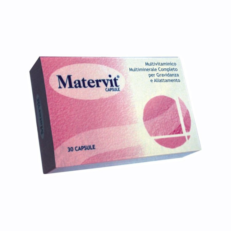 Rpf Srl Matervit Integratore Multivitaminico per Gravidanza 30 Capsule