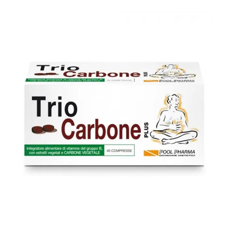 Triocarbone Plus Integratore Alimentare per Gonfiore e Digestione 40 Compresse Triocarbone Plus Integratore Alimentare per Gonfiore e Digestione 40 Compresse