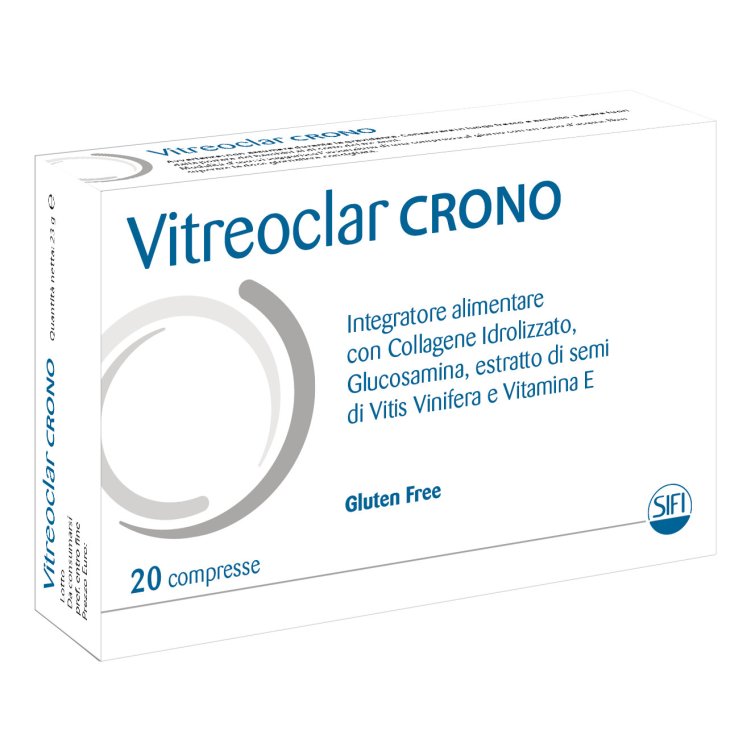 Vitreoclar Crono Integratore Alimentare per Corpo Vitreo 20 Compresse