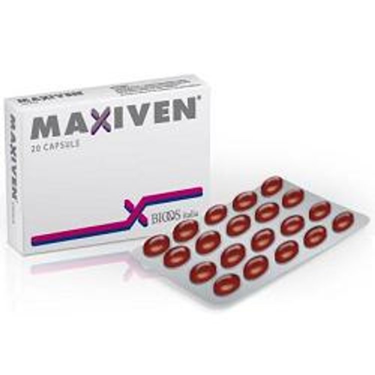 Maxiven Integratore Alimentare per Microcircolo in Capsule, 20 Unit&agrave;