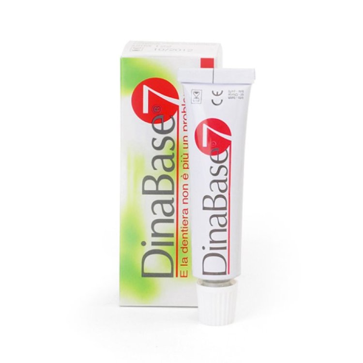 Quattroti Dentech DinaBase 7 Gel Ribasante Adesivo Dentiere 20 g