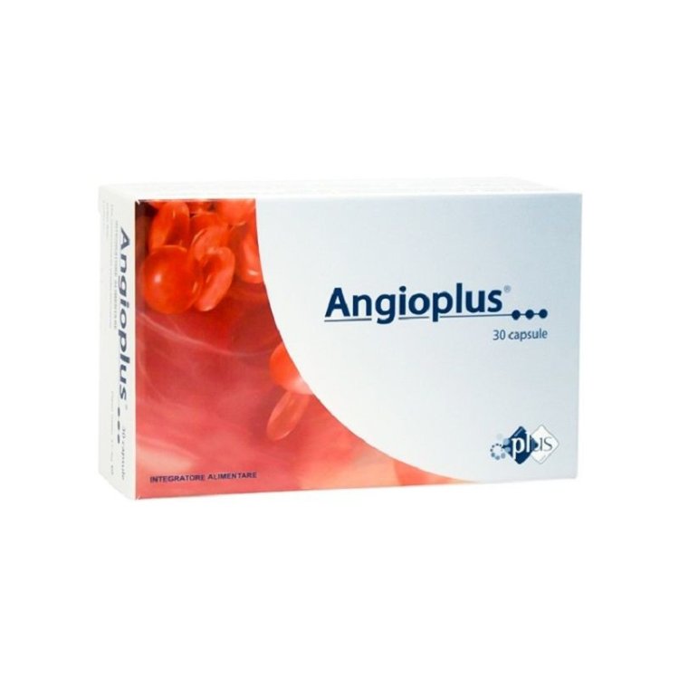 Farmaplus italia Angioplus Integratore Circolazione Vasoprotettore 30 Capsule