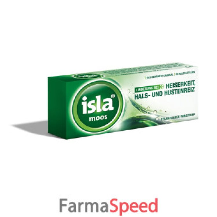 Dr.Roessler Isla Moos Pastiglie per Gola Irritata 30 Confetti Dr.Roessler Isla Moos Pastiglie per Gola Irritata 30 Confetti