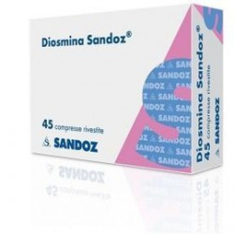 Sandoz Diosmina Integratore Alimentare per Gambe Gonfie 45 Compresse Sandoz Diosmina Integratore Alimentare per Gambe Gonfie 45 Compresse