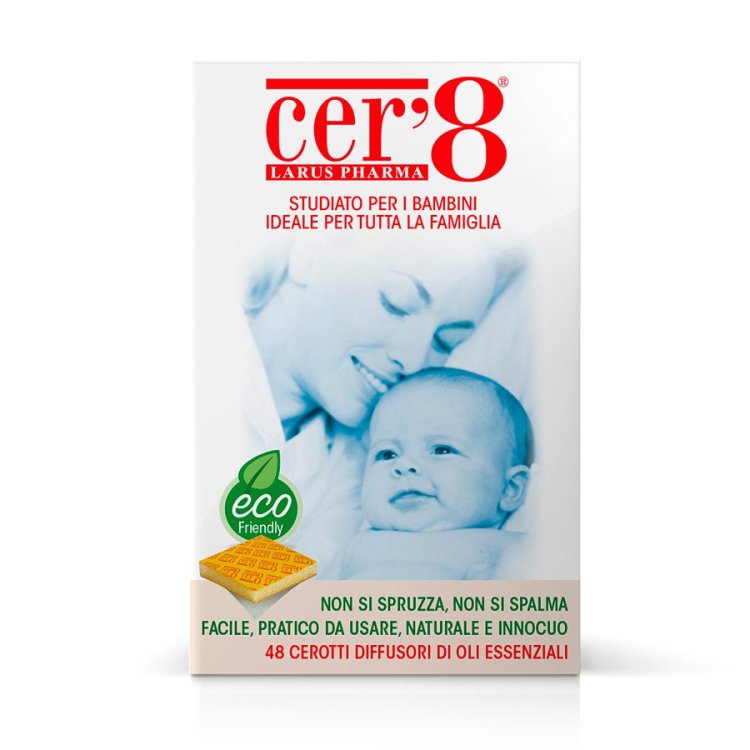 Cer'8 Cuscinetti Adesivi Antizanzare Repellenti - 48 Pezzi