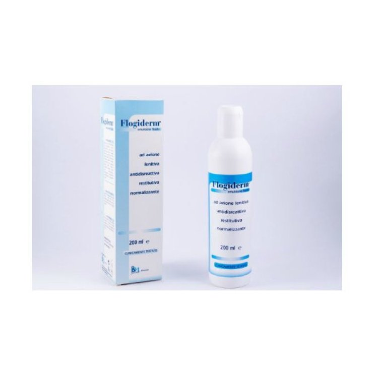 Biemmefarma Flogiderm Emulsione Fluida Lenitiva e Restitutiva 200ml