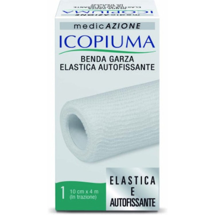 Icopiuma Benda Garza Elastica Autofissante 10 cm x 4 m