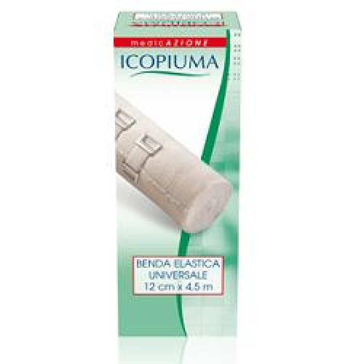 Icopiuma Benda Elastica Universale 12 x 450 cm per Bendaggi