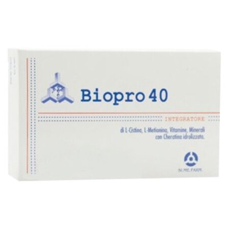 Si.Me.Farm. Biopro 40 Integratore per Capelli e Unghie in Compresse