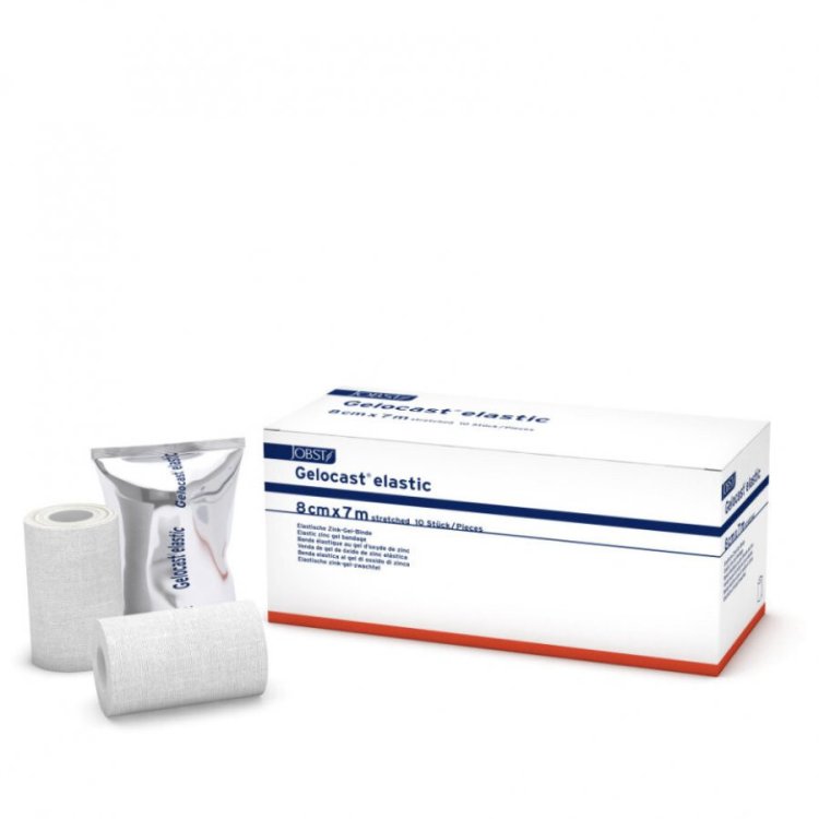 Gelocast Benda Monoestensibile Elastica Ossido di Zinco 700 x 8 cm