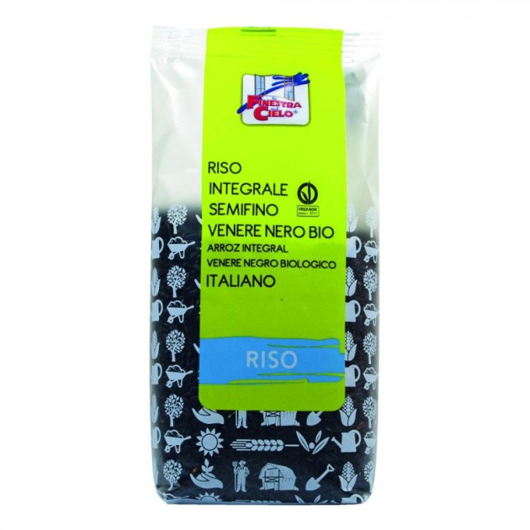 Biotobio Riso Venere Nero Integrale Bio, 500 g