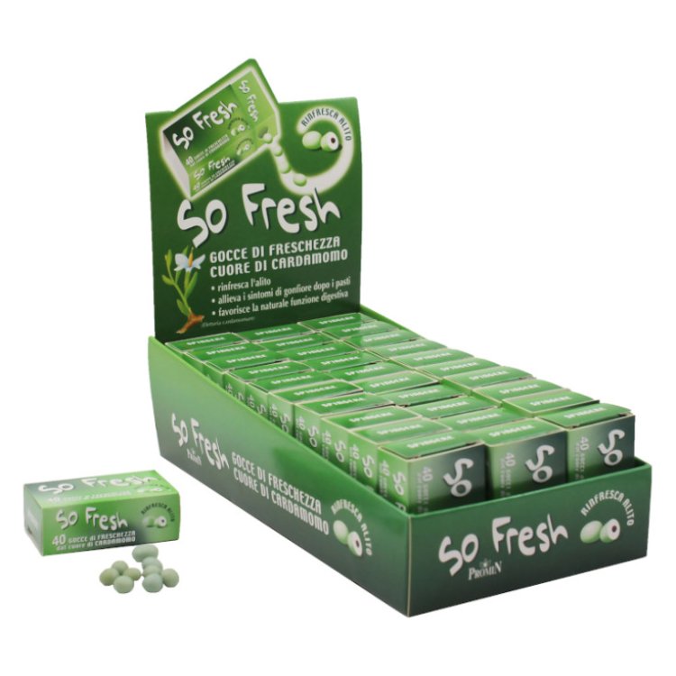 Promin So Fresh 40 Confetti Cardamomo per Alitosi e Digestione
