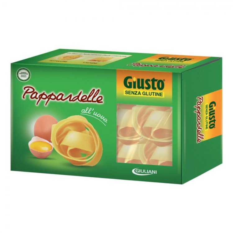 Giusto Pappardelle all'Uovo Senza Glutine, 250 g