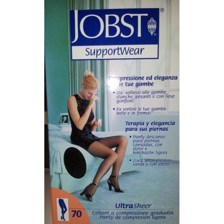 Jobst UltraSheer Collant Nero 10-15mmHg Taglia 5 Jobst UltraSheer Collant Nero 10-15mmHg Taglia 5