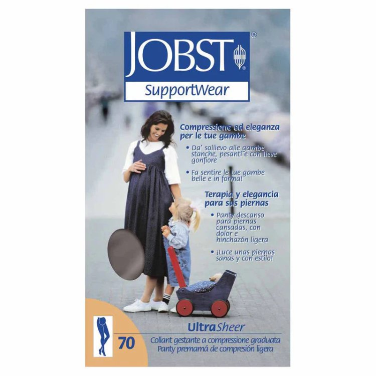 Jobst Ultrasheer Collant Gestante 10-15 mmHg Naturale Taglia 5 Jobst Ultrasheer Collant Gestante 10-15 mmHg Naturale Taglia 5