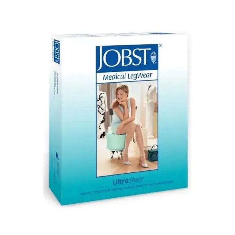 Jobst Ultrasheer Calza Autoreggente 15-20mmHg Beige Taglia 3