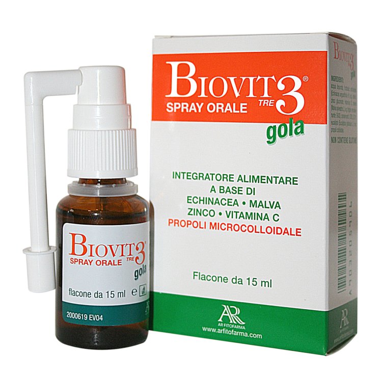 Biovit 3 Gola Spray per la Gola 15ml