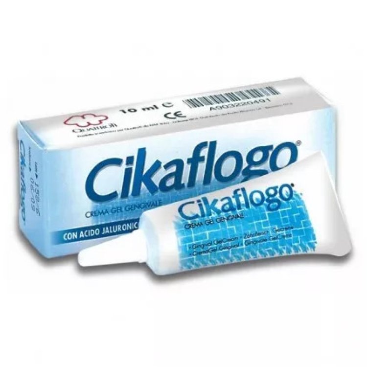QuattroTi Cikaflogo Crema Gel Gengivale per Gengive Infiammate 10 ml