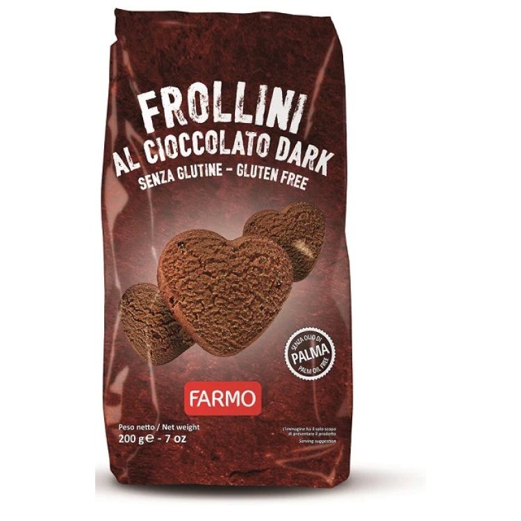 Farmo Frollini Cioc Dark 200g - Biscotti Senza Glutine