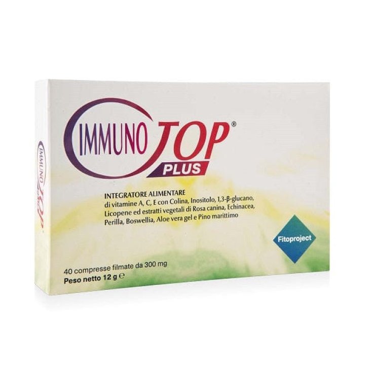 Fitoproject Immunotop Plus Integratore Sistema Immunitario 40 Compresse