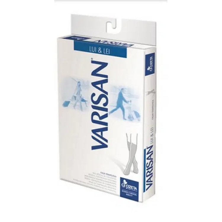 Varisan Lui&Lei Gambaletto 10-15 mmHg AD PC Cotone Blu Taglia 3