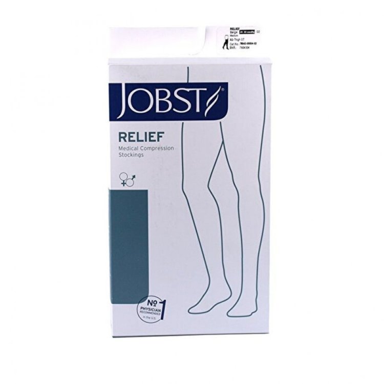 Jobst Relief Calza Compressiva Monodestro 20/30MMHG Beige Taglia S