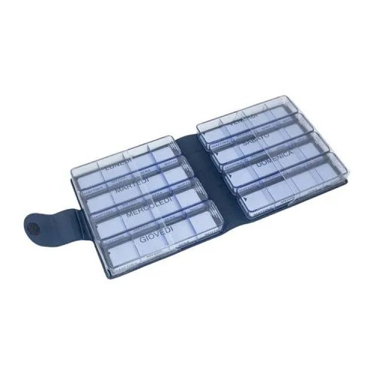 Farmacare Medimax Portapillole Settimanale Maxi per Organizzare Farmaci