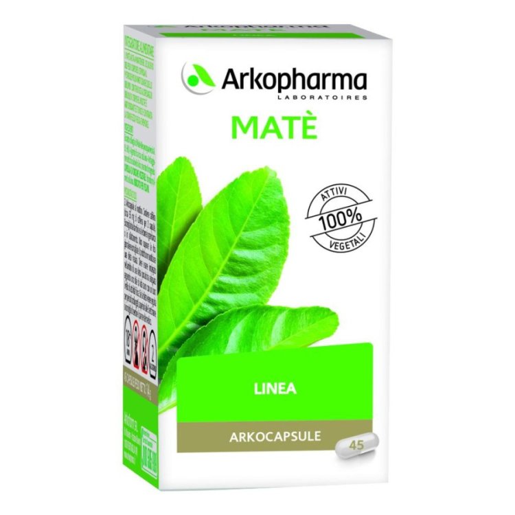 Arkofarm Arkocapsule Mat&egrave; Integratore Alimentare per Controllo Peso, 45 Capsule