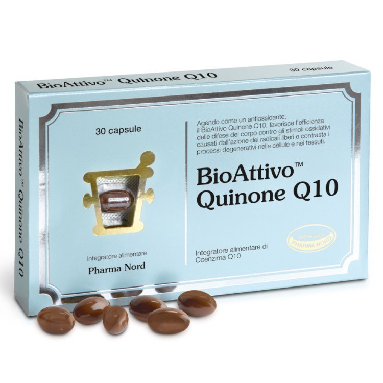 Pharma Nord BioAttivo Quinone Q10 Integratore Antiossidante 30 Capsule Pharma Nord BioAttivo Quinone Q10 Integratore Antiossidante 30 Capsule